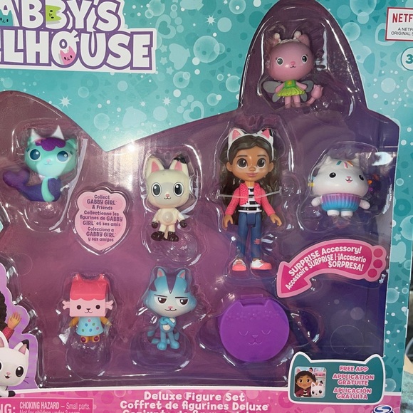 Toys | Gabbys Dollhouse Deluxe Figure Gift Set With 7 Toy Figures ...